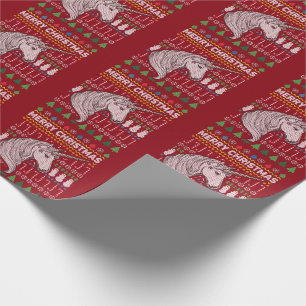 Papier Cadeau Unicorne Ugly Christmas Sweat Wildlife Series