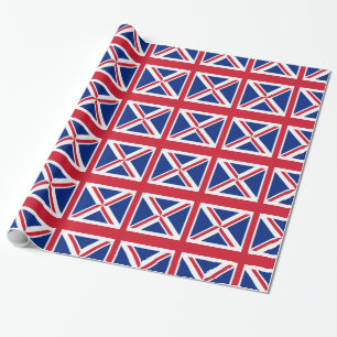 Papier Cadeau Union Jack - Drapeau du Royaume-Uni