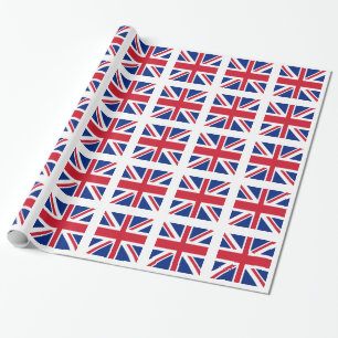 Papier Cadeau Union Jack - drapeau du Royaume-Uni