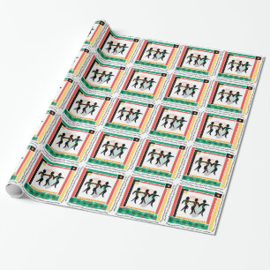 Papier Cadeau Unité de Kwanzaa