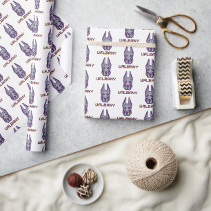 Papier Cadeau Université d'Albany Great Danes