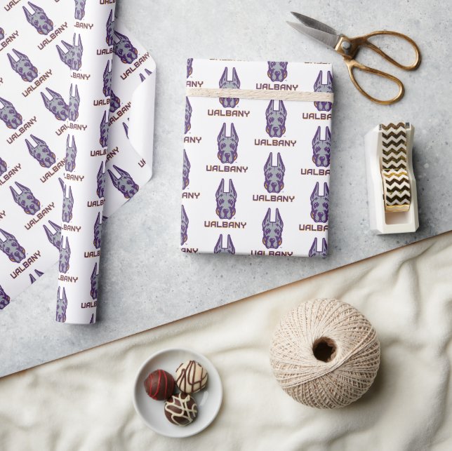 Papier Cadeau Université d'Albany Great Danes (Artisanat)