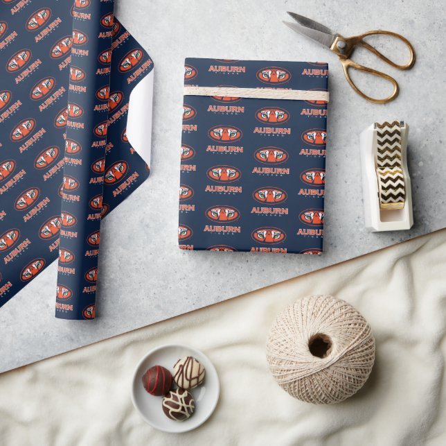 Papier Cadeau Université d'Auburn | Auburn Tigers (Artisanat)