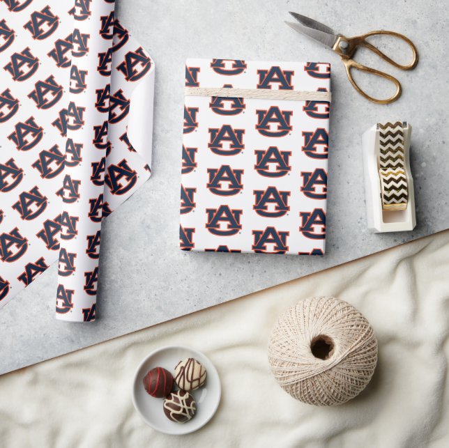 Papier Cadeau Université d'Auburn | Auburn UA Logo (Artisanat)