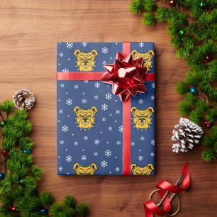 Papier Cadeau Université d'État NCA&T   Tête de Bulldog