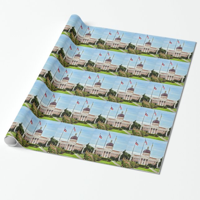 Papier Cadeau Université du Mississippi du sud (Déroulé)