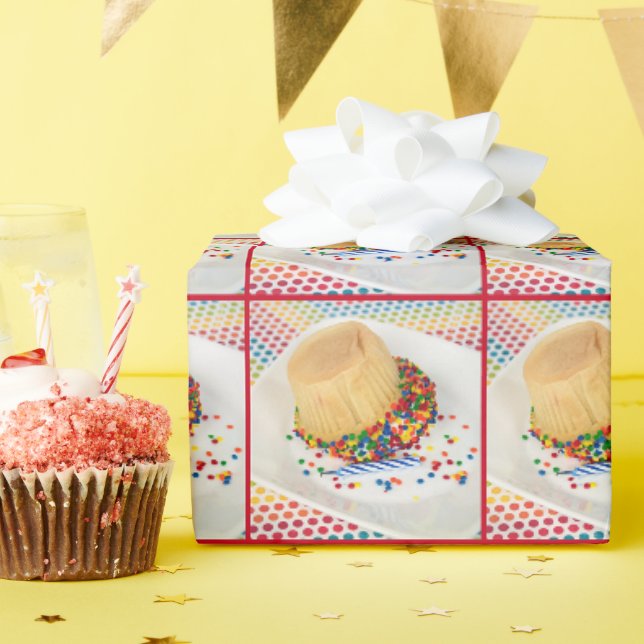 Papier Cadeau Updown Birthday Cupcake (Fête d'anniversaire)