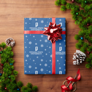 Papier Cadeau Vacances de l'Université d'État de l'Indiana