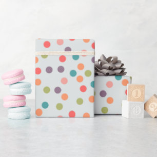 Papier Cadeau Vacances simples, ludiques et colorées