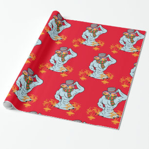 Papier Cadeau Vacances tropicales de Snowman musclé Thunder_Cove