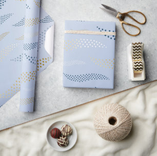 Papier Cadeau Vagues Tigre (motif stylisé) 4