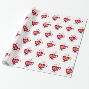 Papier Cadeau Valentine's Day Love & Hearts Collection ❤️