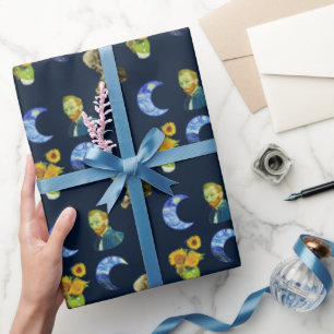 Papier Cadeau Van Gogh pattern