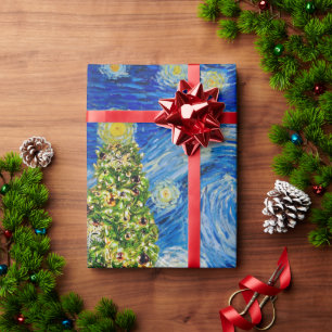 Papier Cadeau Van Gogh Starry