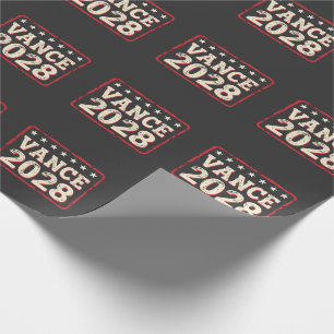 Papier Cadeau Vance 2028 Pour élection présidentielle Trump Répu
