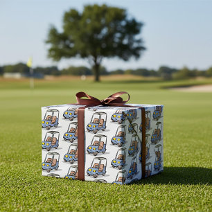 Papier Cadeau Véhicule de sport amusant pour chariot de golf
