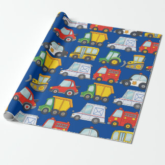 Papier Cadeau Véhicule personnalisable