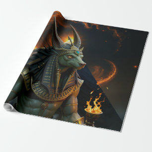 Papier Cadeau Veilleur de l'Au-delà – Anubis.
