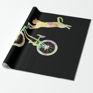 Papier Cadeau Vélo vélo Cat - Votre collection de cadeaux