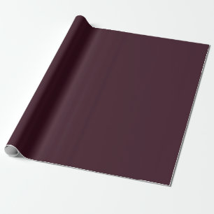 Papier Cadeau Velvet en Plum foncé