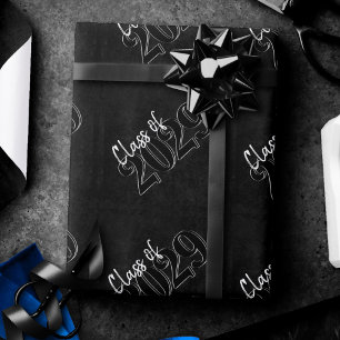 Papier Cadeau Velvet Grad   Onyx Black Jewel Tone Grunge