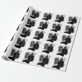 Papier Cadeau Vendredi Frankenstein