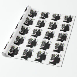 Papier Cadeau Vendredi Frankenstein
