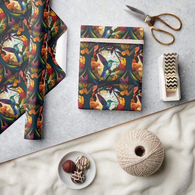 Papier Cadeau Verre de protection d'oiseaux (Artisanat)