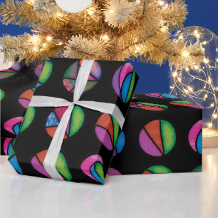 Papier Cadeau Verre Tissu Design moderne Fenêtre traditionnelle