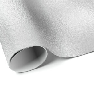 Papier Cadeau Verre urbain gris pâle blanc minimal
