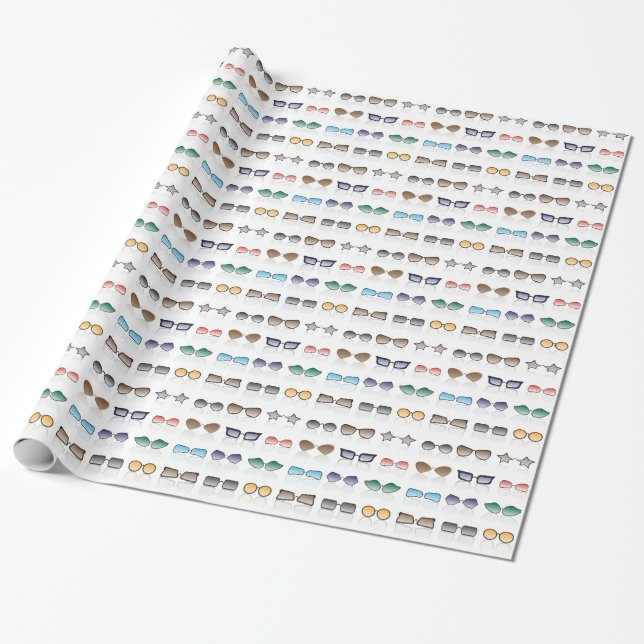 Papier Cadeau Verres (Déroulé)