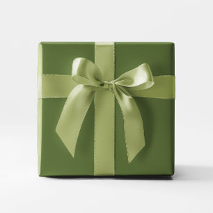 Papier Cadeau Vert olive foncé