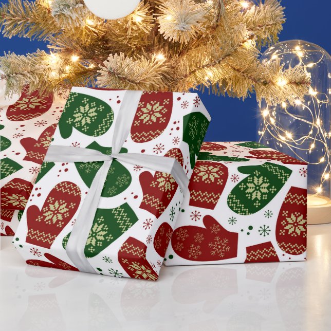 Papier Cadeau Veste de Noël motif Vacances (Vacances)