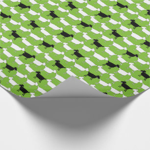 Papier Cadeau Vêtements blancs et noirs pour animaux de ferme
