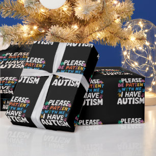 Papier Cadeau Veuillez être patient, j'ai une conscience de l'au