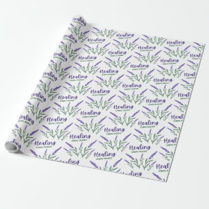 Papier Cadeau Vibes de guérison à l'intérieur du recouvrement de