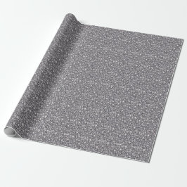 Papier Cadeau Vibrant brillant argenté