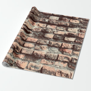 Papier Cadeau Vieux fond d'écran de briques, bloc, brique, brun,