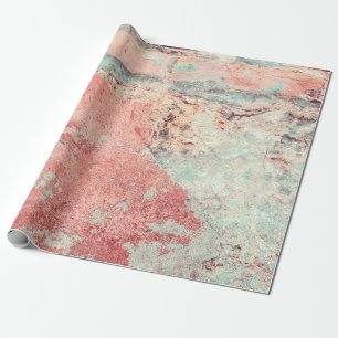 Papier Cadeau Vieux mur de béton texturé avec défauts naturels.