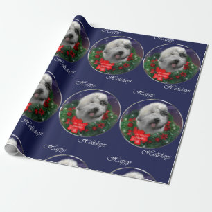 Papier Cadeau Vieux Noël de Sheepdog
