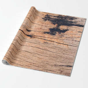 Papier Cadeau Vieux panneau en bois, espace copie motif en textu