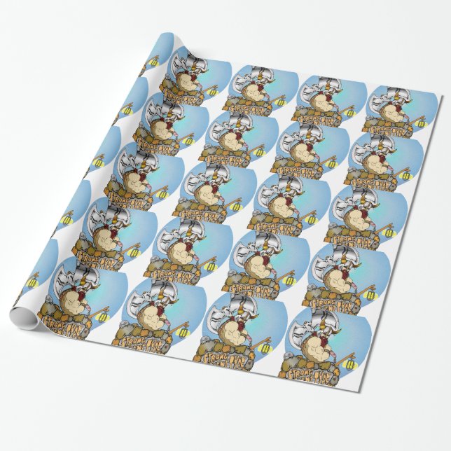 Papier Cadeau Viking (Déroulé)