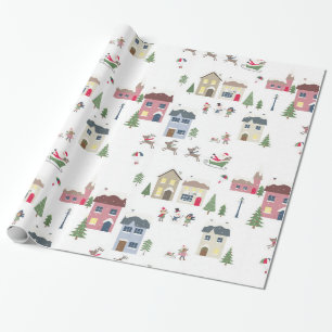 Papier Cadeau Village de vacances