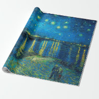 Vincent Van Gogh Étape Nuit Sur Le Rhône