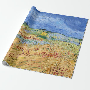 Papier Cadeau Vincent van Gogh - Les champs / Plaine à Auvers