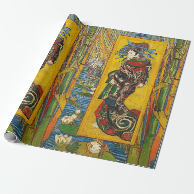 Papier Cadeau Vincent Van Gogh Les Courtesans après Eisen (Déroulé)