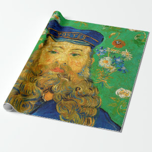 Papier Cadeau Vincent Van Gogh - Postman Joseph Roulin