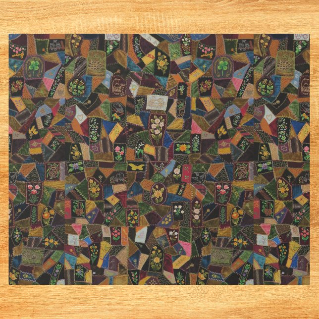 Papier Cadeau Vintage Crazy Quilt (Créateur téléchargé)