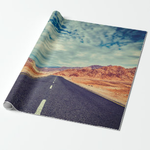 Papier Cadeau Vintage effet rétro filtrer voyage style hipster