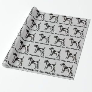 Papier Cadeau Vintage Fox Terrier